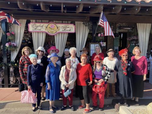 Ladies Christmas Tea at English Rose Tea Room