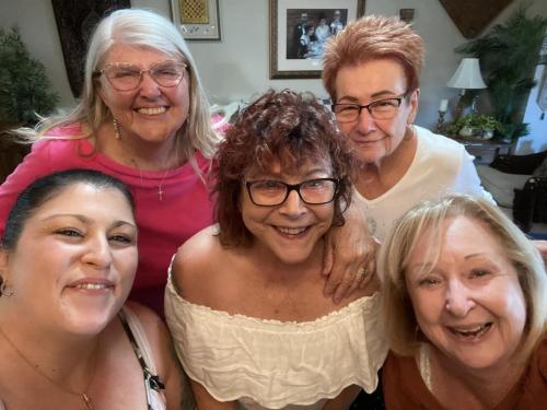 Sharon's pre-surgery party