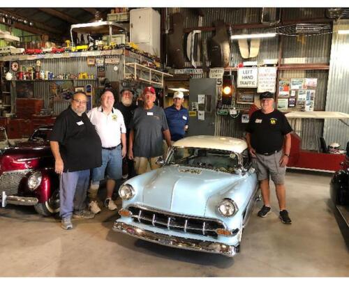 Men only lunch & day trip to Dwarf Car Museum & Raceway Bar & Grill; May 18, 2022